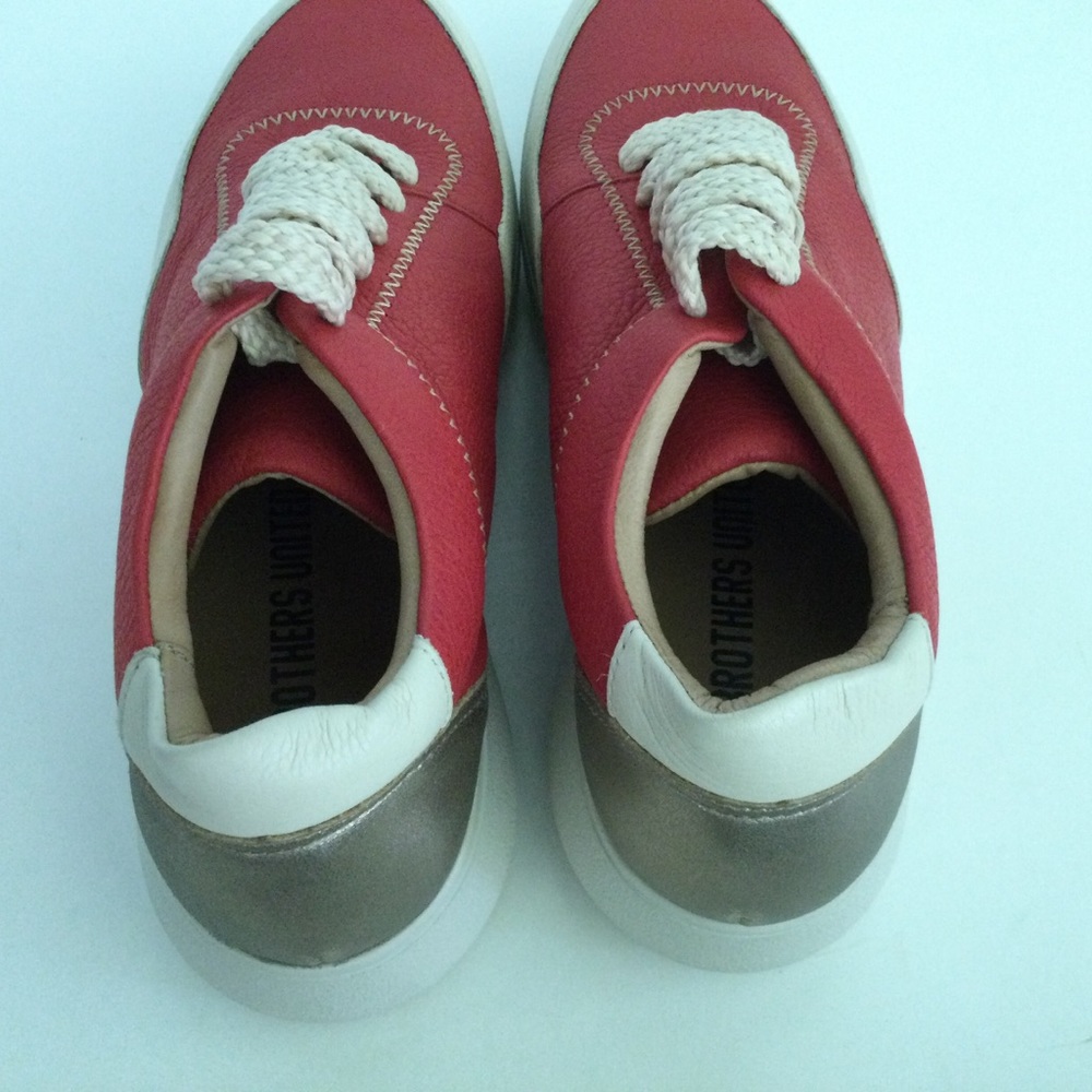 Brothers United Women Montana Sneaker Shoe Size 7.5 Leather Casual - Picture 5 of 10